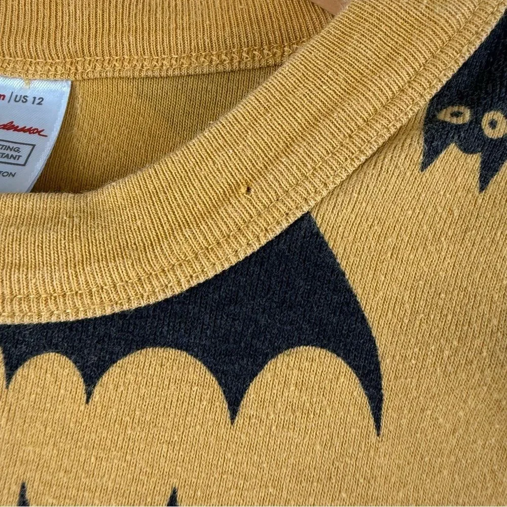 Hanna Andersson Size 150 US 12 Long John Pajama Set 37028 Halloween Night Flight